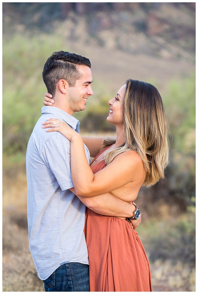 Superstition Mountains Engagement Session